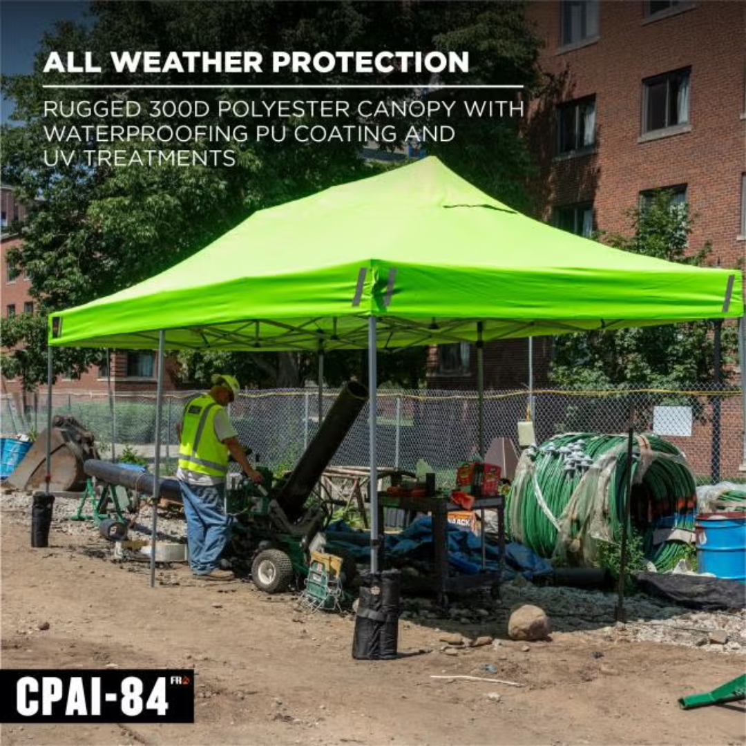 Shax 6004 - Heavy-Duty Pop-Up Tent - 10ft x 20ft
