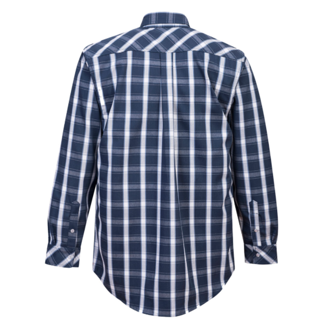 UFR97 - Bizflame 88/12 FR Plaid Shirt | Portwest
