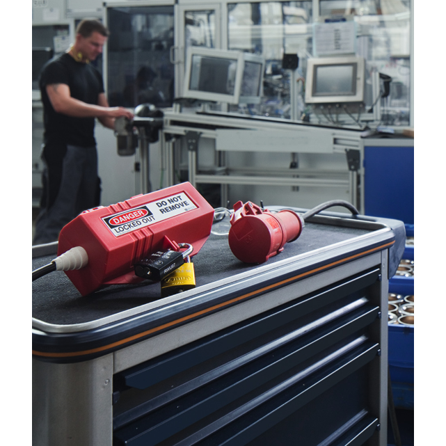 ABUS Power plug lockout P110 110V Electrical & Switch Lockout Device