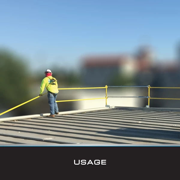 Tie Down 70736 ZipRail Complete Kit | 355 ft. of Fall Protection