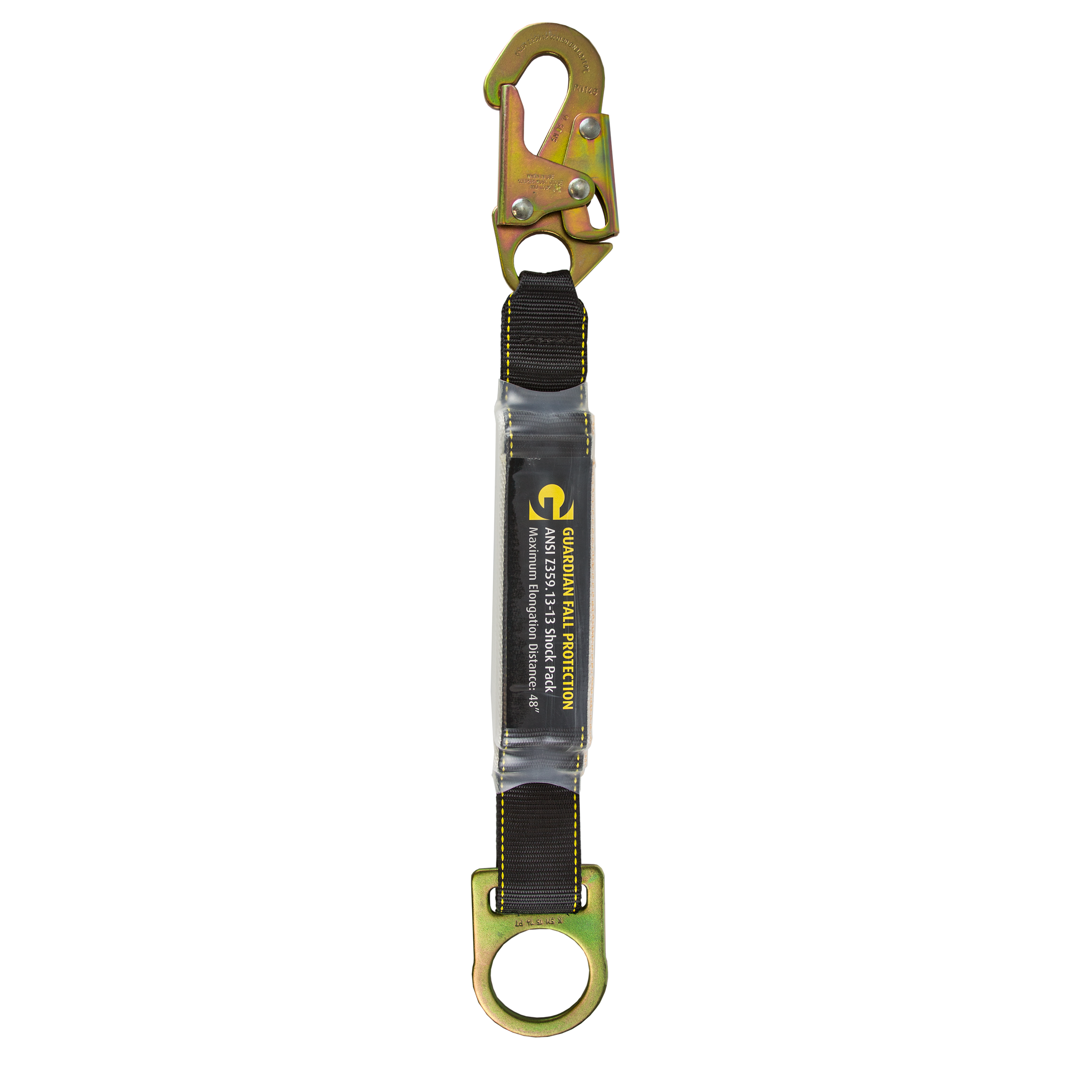 18-inch D-Ring Extender Fall Protection with Snap Hook and O-Ring