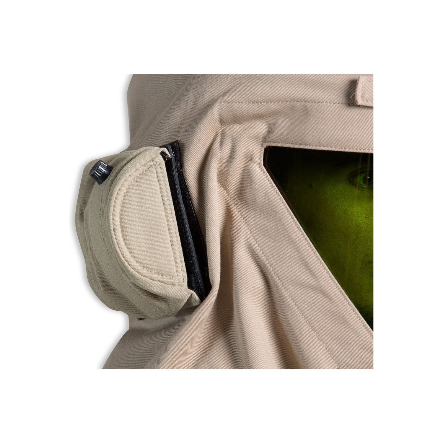 AFW017PROFAN - 12 CAL ARC FR Shield Hood W Fan (One Size Fits All)