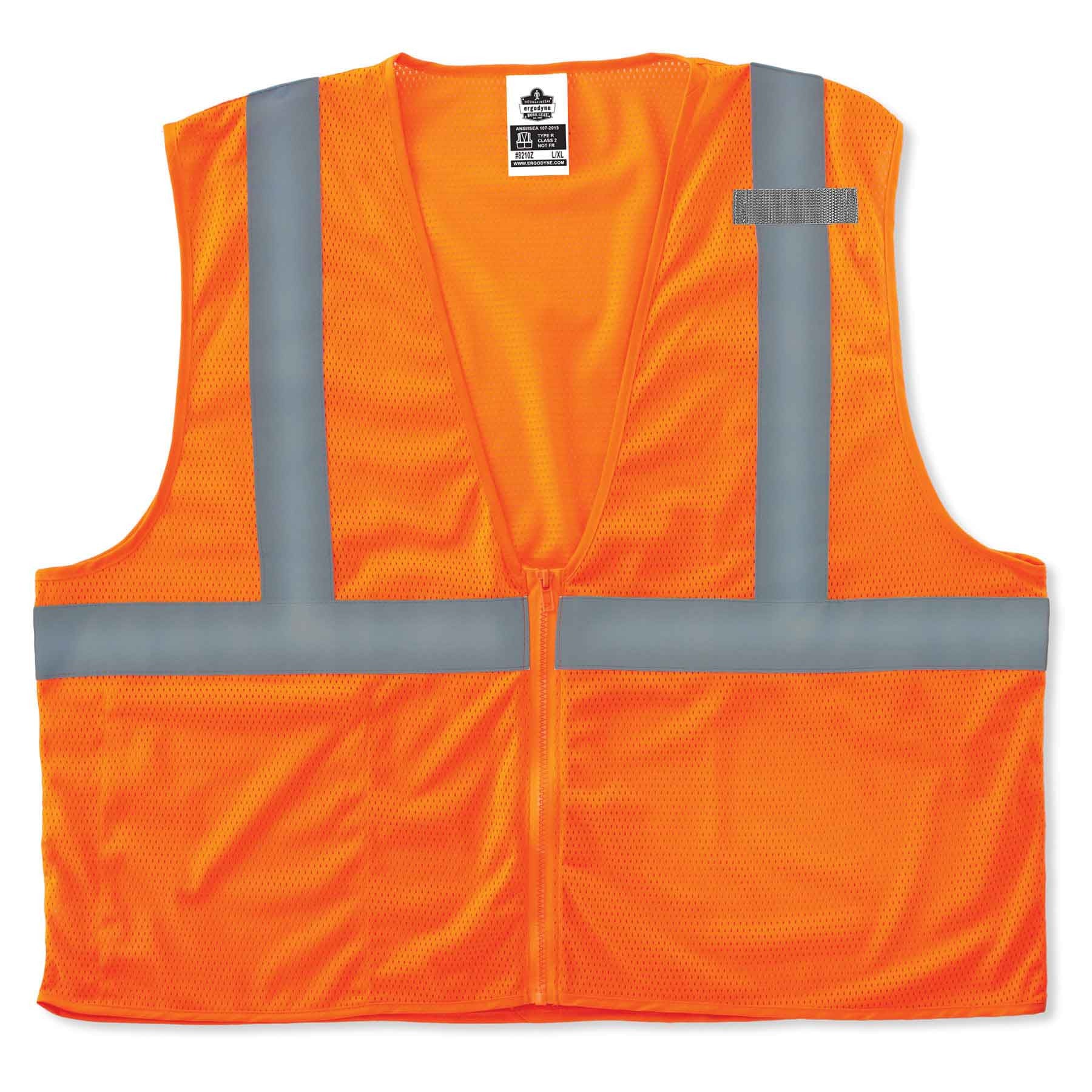 GloWear 8210Z Type R Class 2 Economy Mesh Vest - Pack of 6