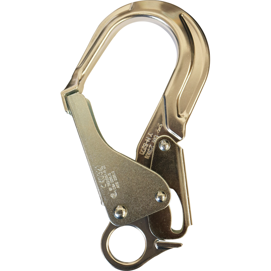 135A - Aluminum locking rebar snap hook, 2 1/2 gate opening