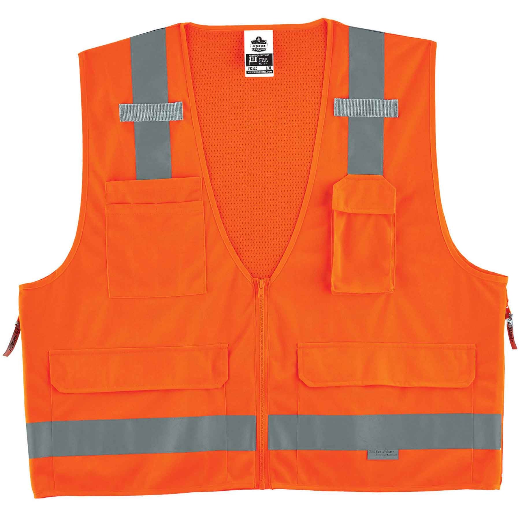GloWear 8250Z Type R Class 2 Surveyors Vest