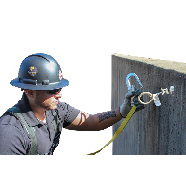 1770 - Portable and reusable concrete hole anchor for 3/4" hole