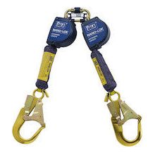 Nano-Lok™ Extended Length Twin-Leg Quick Connect Self Retracting Lifeline - Web