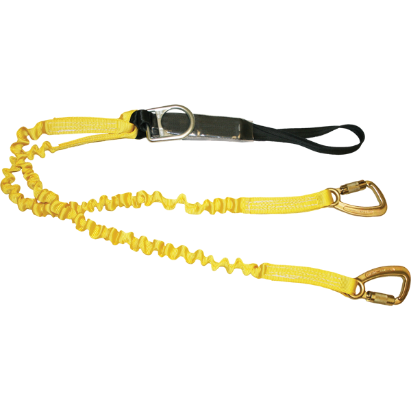 346AS-EXT - Shock Absorbing Dual Lanyard
