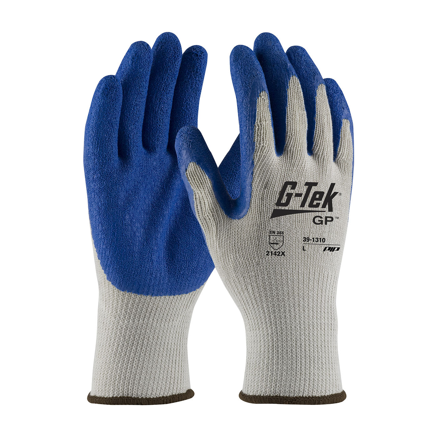 PIP- G-Tek GP 39-1310 Seamless Knit Cotton / Polyester Glove with Latex Grade (1 Doz)