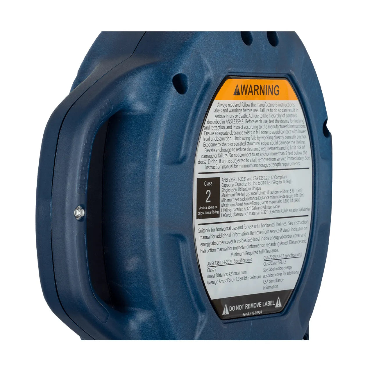 FT-R™ Class 2 Leading Edge SRL's with 20' -60' Galvanized Steel Cable