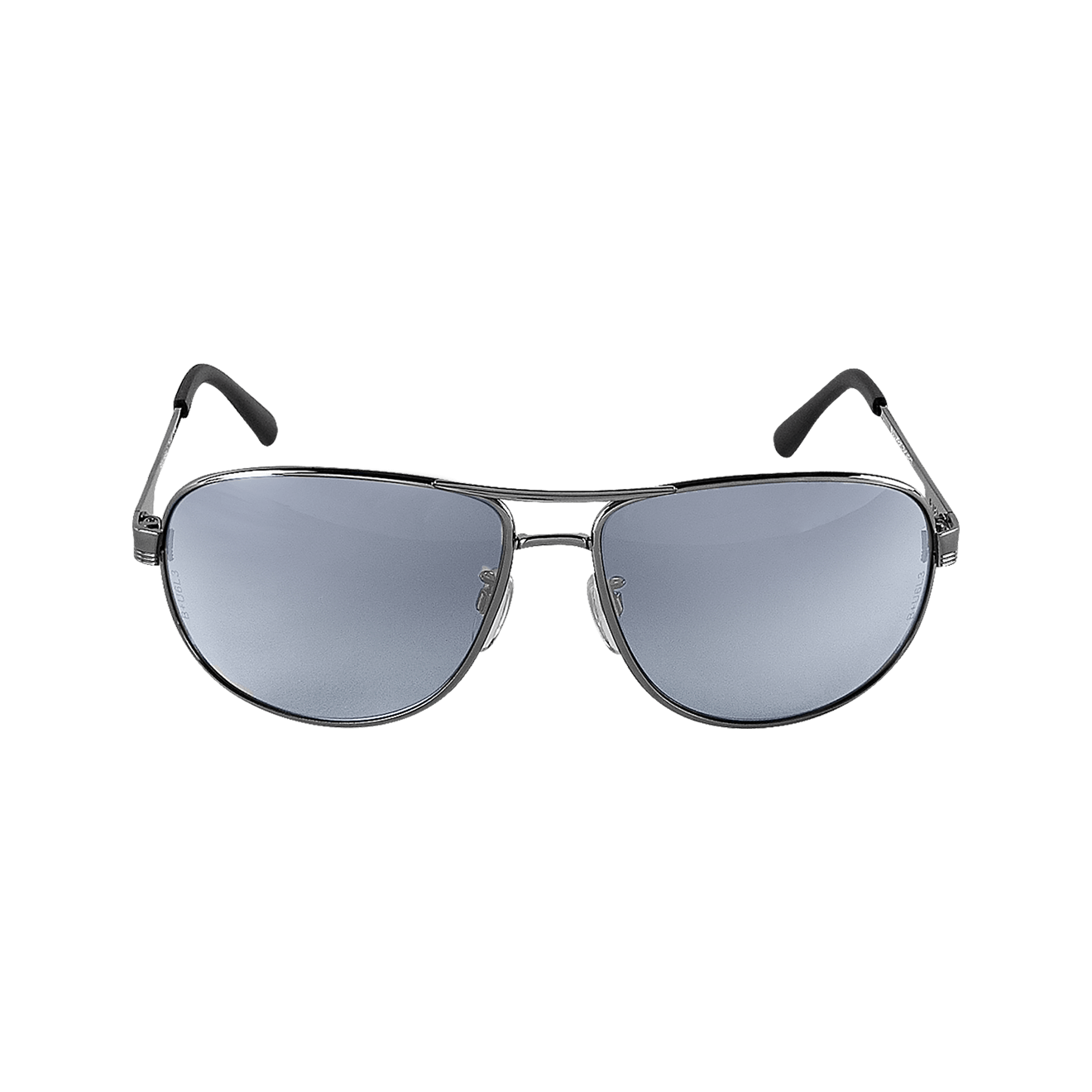 Bullhead-Acero Silver Mirror Lens, Gunmetal Frame Safety Glasses