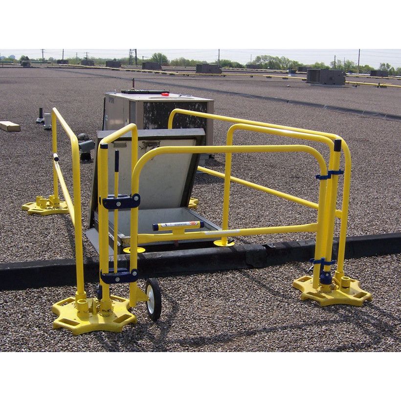 Blue Water GrabBar – Roof Hatch Industrial Guardrails
