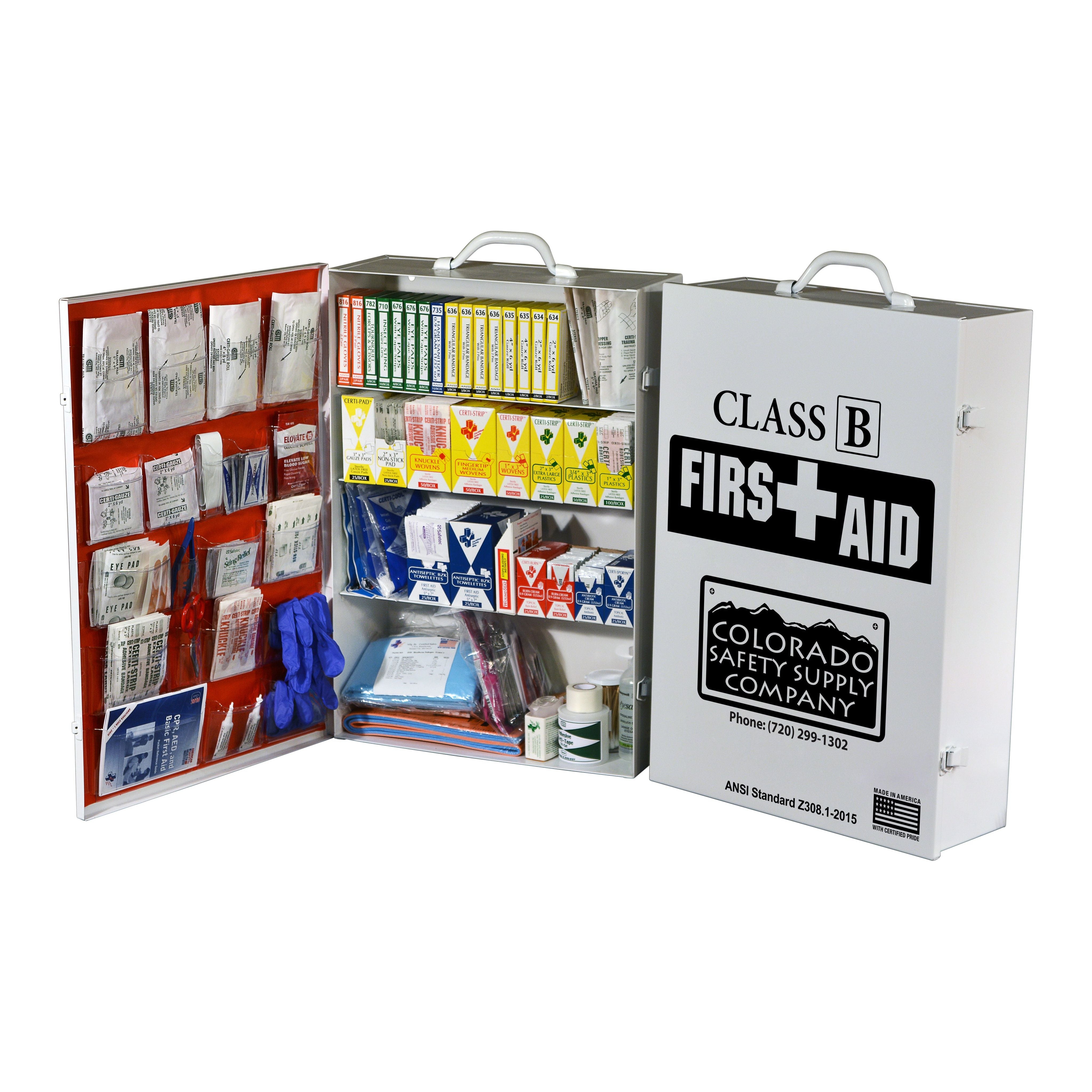 FAC-4 - Class B +MEDS - 4 Shelf Cabinet