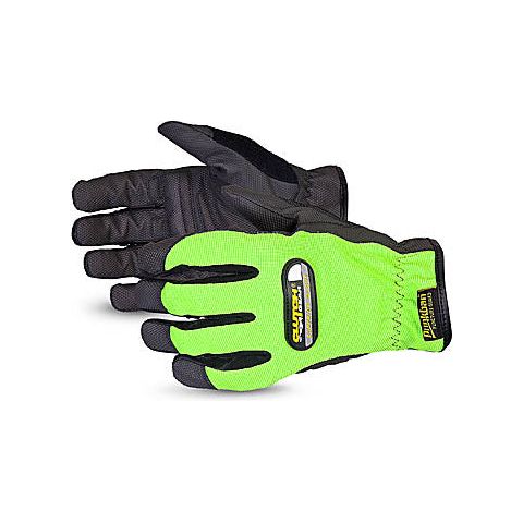 Clutch Gear® Hi-Viz Mechanics Glove Lined with Punkban™ (1 doz)