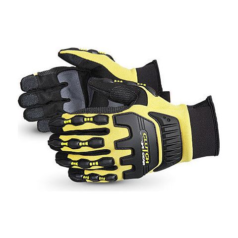 Clutch Gear Anti Impact Mechanics Glove with Neoprene Cuff 1 doz