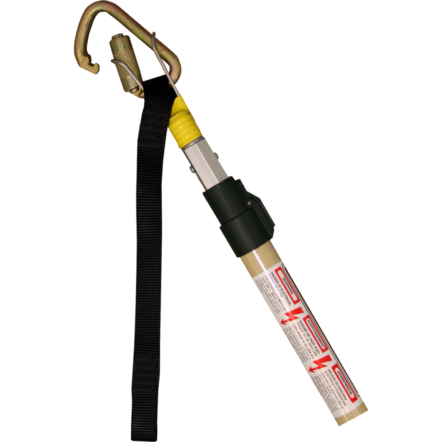 RPCC-12 - 6 to 12 ft Rescue Pole with Web Connector