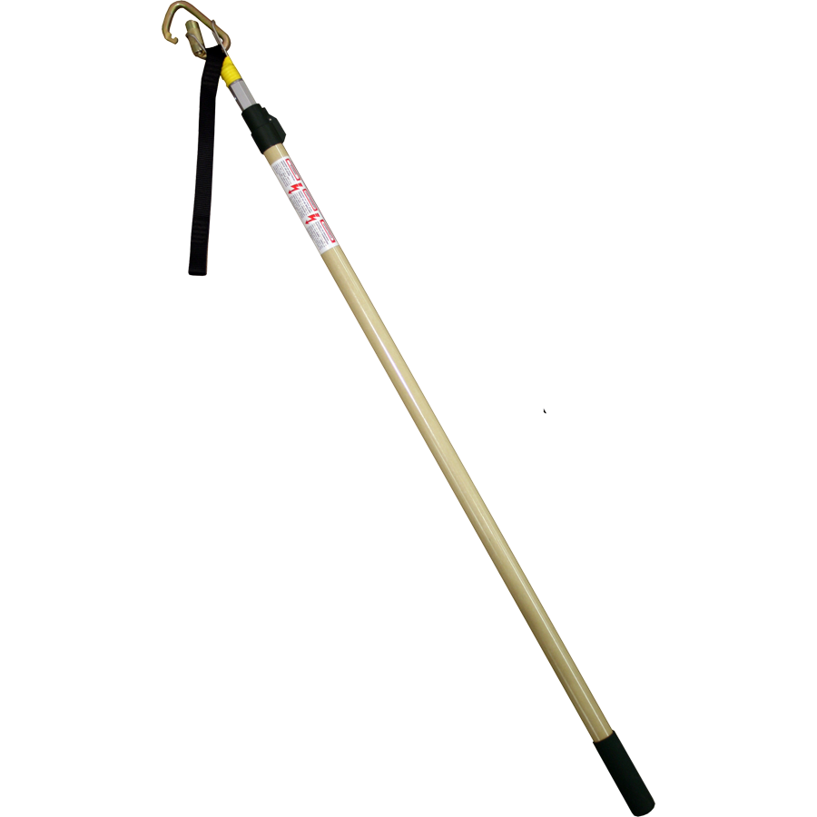 RPCC-12 - 6 to 12 ft Rescue Pole with Web Connector