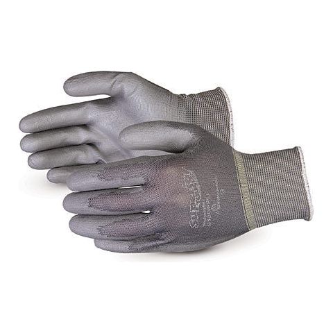 Superior Touch 13-gauge Low-linting Polyester String Knit with Polyurethane Palm Coat (1 dozen)