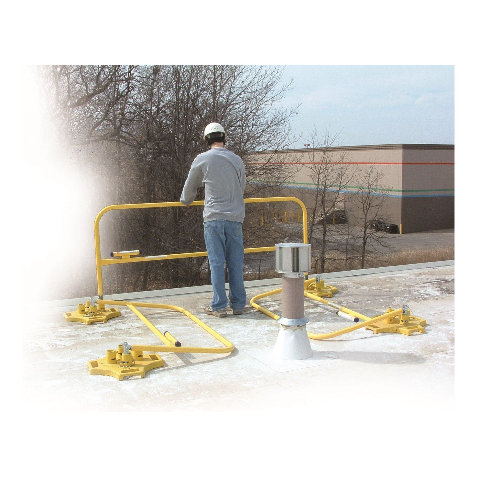 StealthRail – Folding Roof Safety Rail System