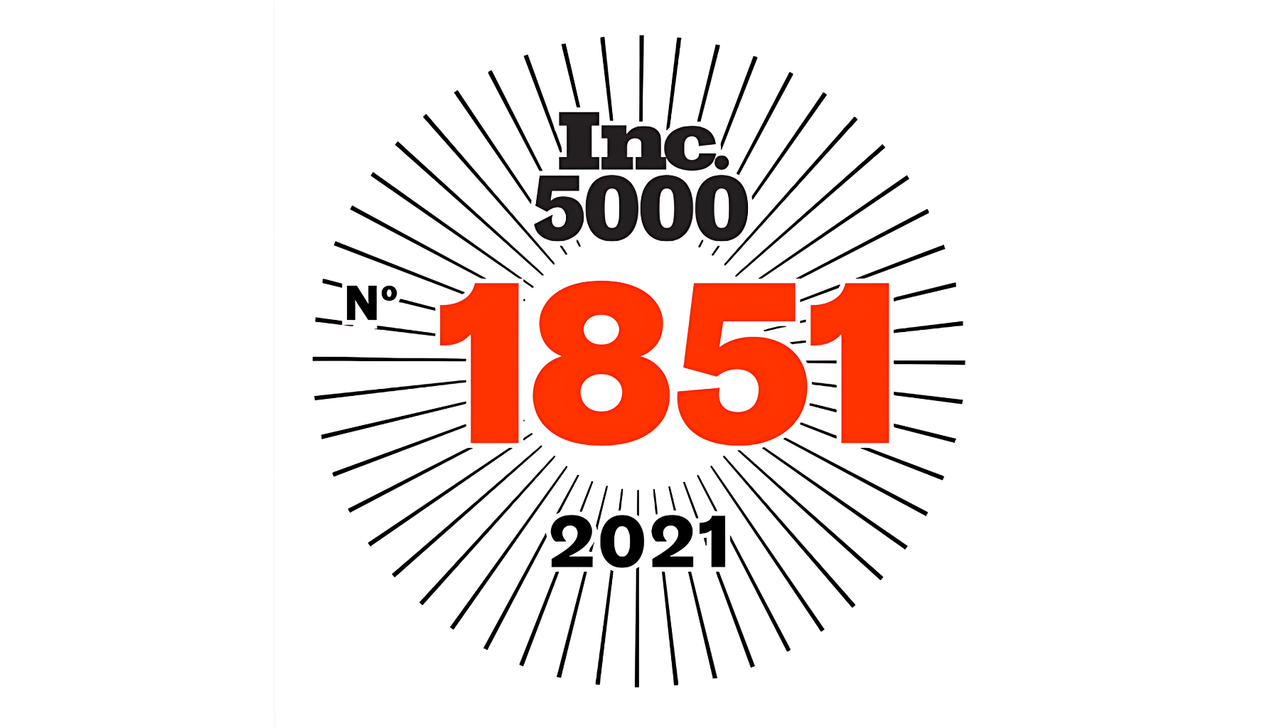 We made it!! INC 5000 America's Fastest Growing Private Companies 2021