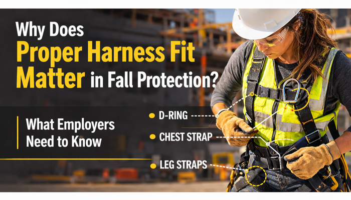 Falling Fit Check Why Does Proper Harness Fit Matter in Fall Protection?