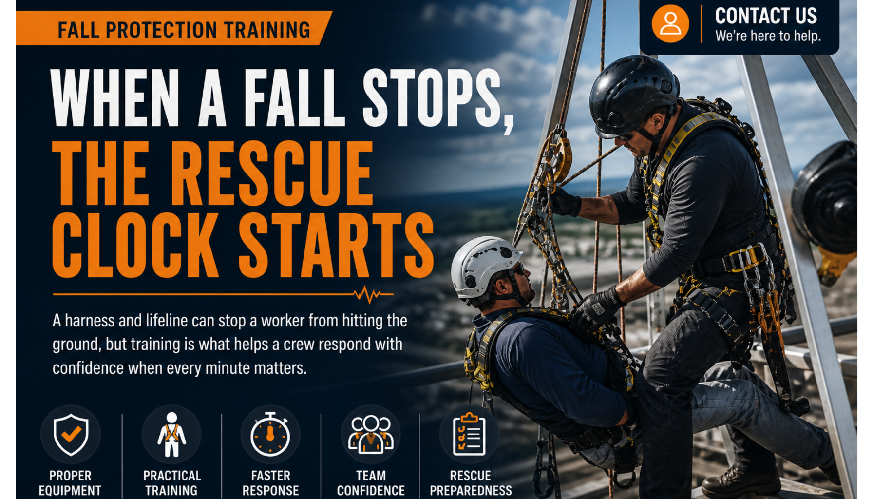 When a Fall Stops, the Rescue Clock Starts