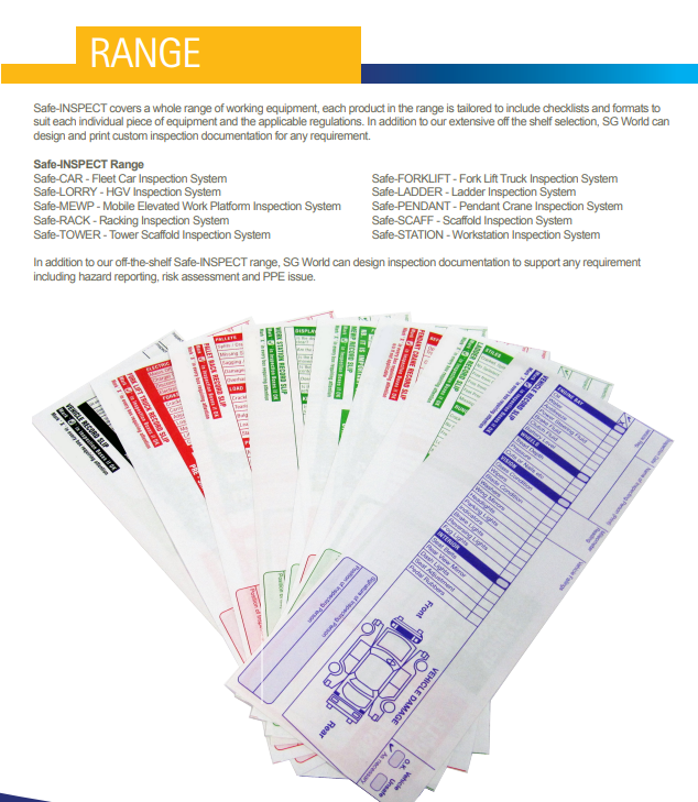 Pre-Use Checklist Solutions- Make it easy to show Compliance! Everyday!