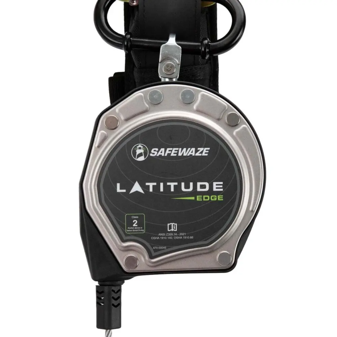 Safewaze Latitude Edge 8' Single Cable SRL-P: Snap Hook