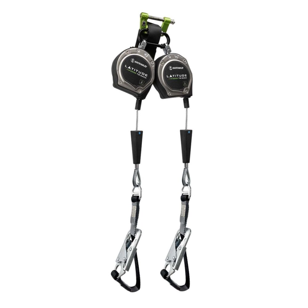 Safewaze Latitude Edge Tie-Back 7′ Dual Cable SRL: 20″ Tie-Back