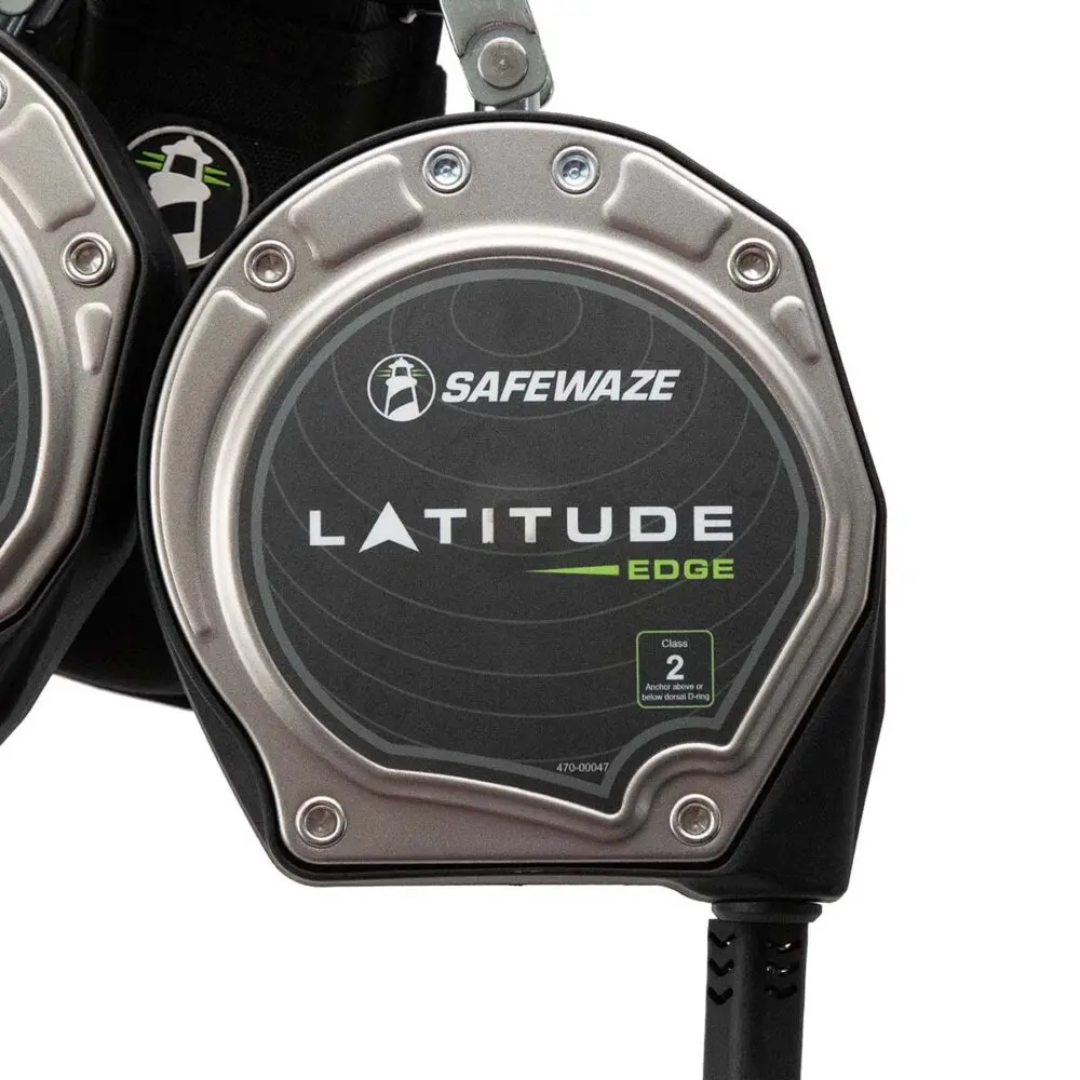 Safewaze Latitude Edge Tie-Back 7′ Dual Cable SRL: 20″ Tie-Back