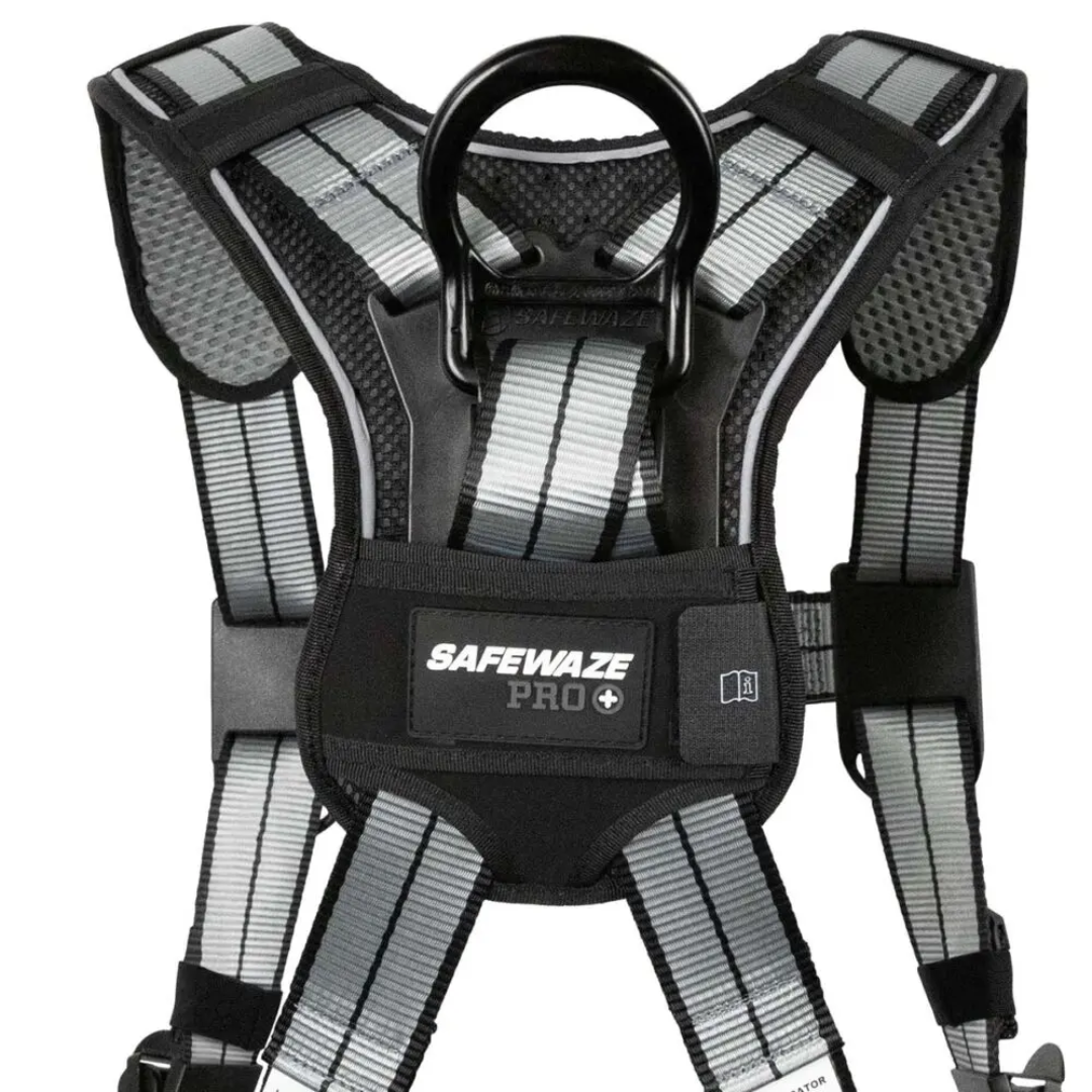 PRO+ Slate Tower Construction Harness: Alu 3D, Alu QC Chest, Alu FD, Alu QC Legs, Tower Seat