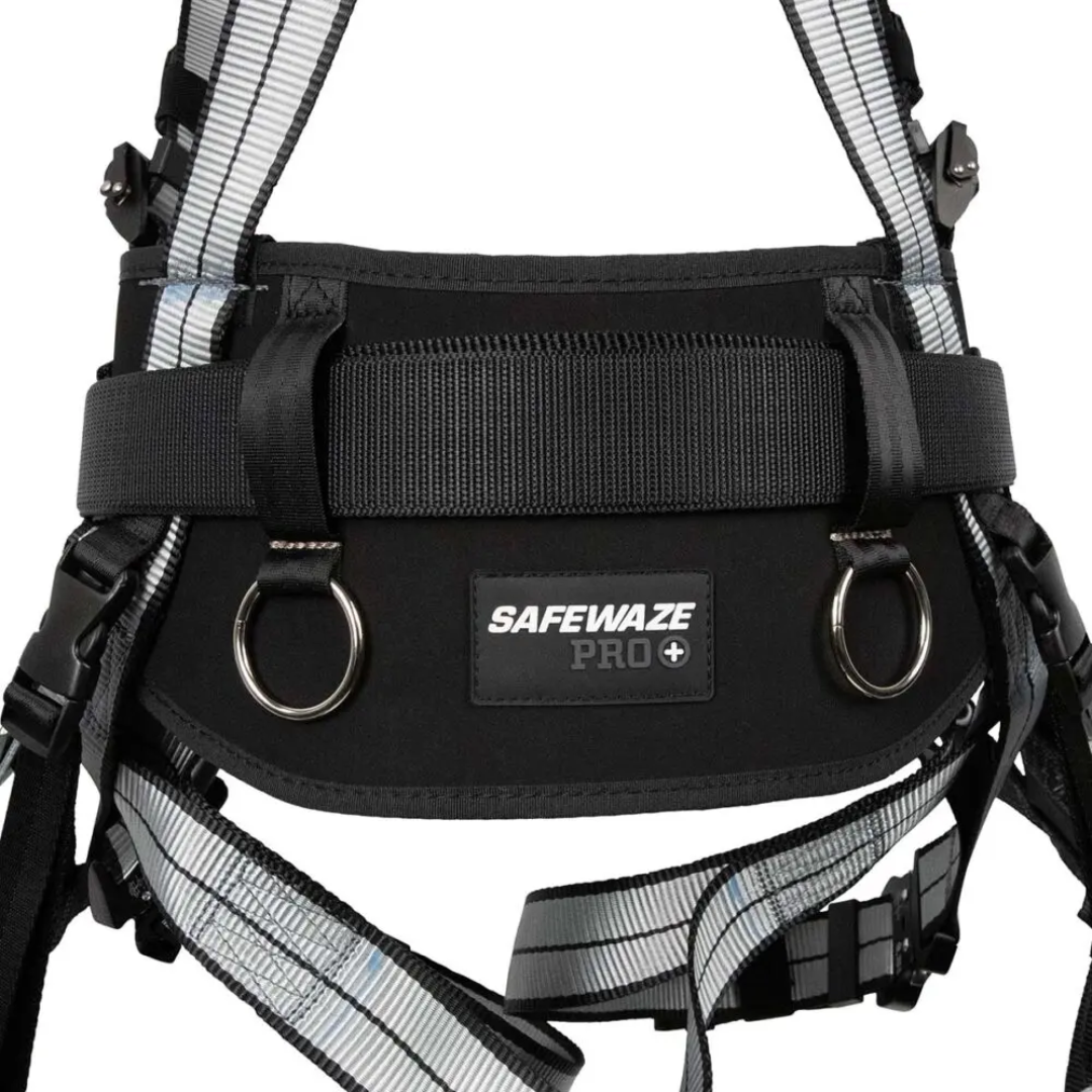 PRO+ Slate Tower Construction Harness: Alu 3D, Alu QC Chest, Alu FD, Alu QC Legs, Tower Seat