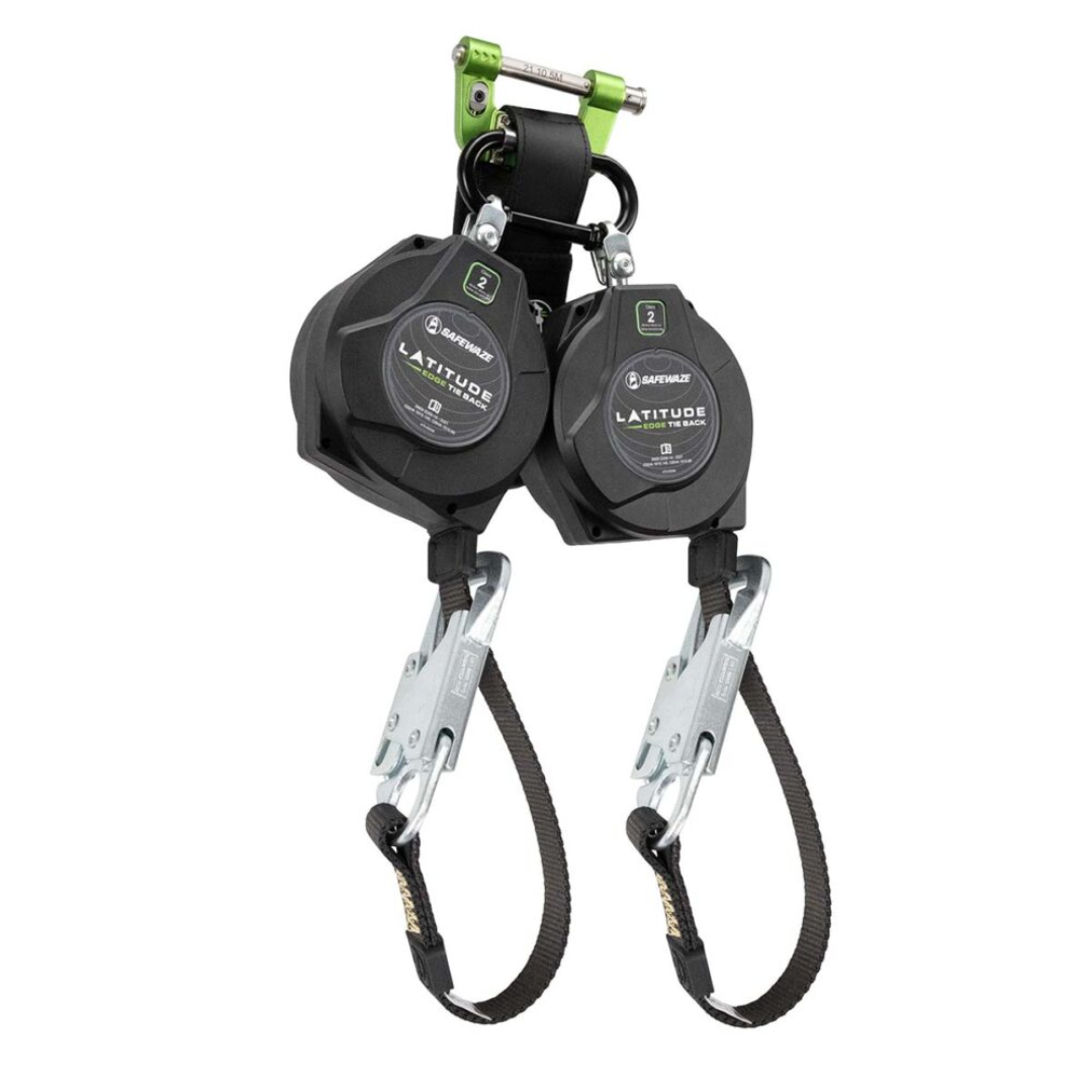 Safewaze Latitude Edge Tie-Back 8′ Dual Web SRL-P: 20″ Tie-Back