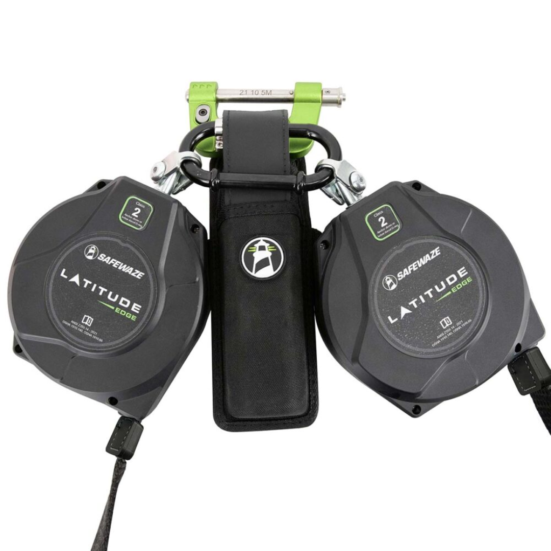 Safewaze Latitude Edge Tie-Back 8′ Dual Web SRL-P: 20″ Tie-Back