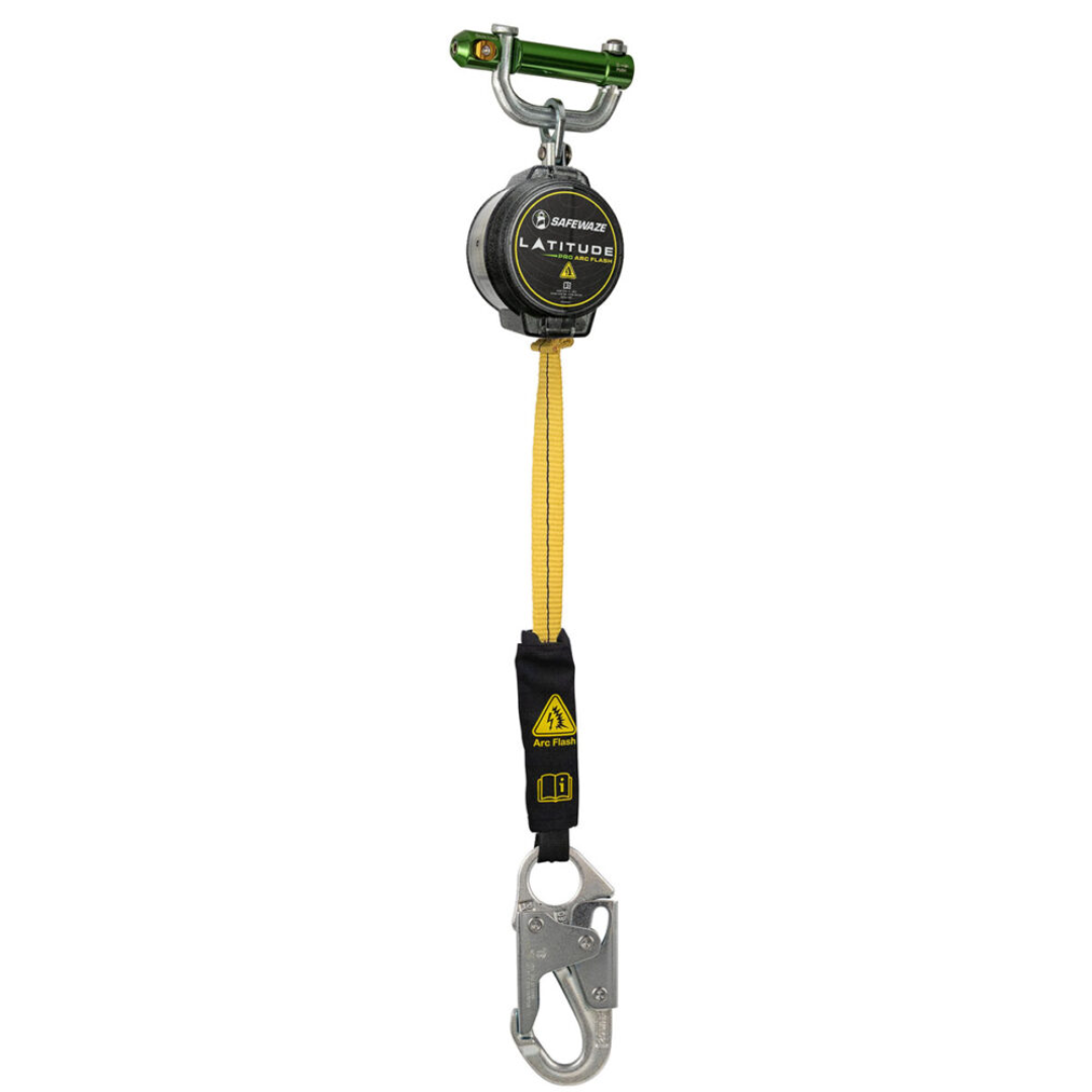 Latitude Pro Arc Flash 10' Single SRL-P: 9013 BWB, Snap Hook