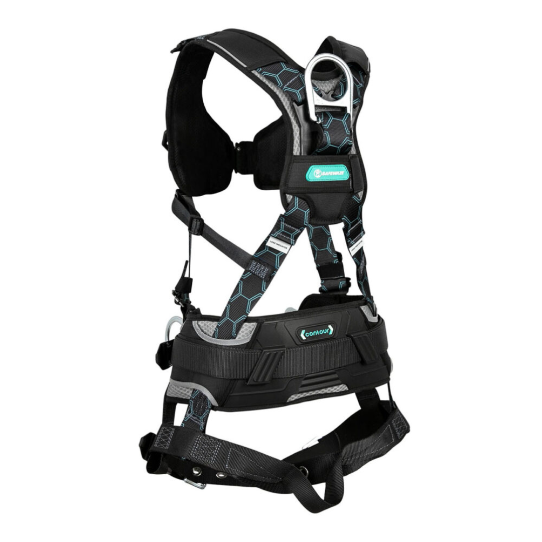 Contour Construction Harness: 3D, QC Chest, TB Legs | Safewaze