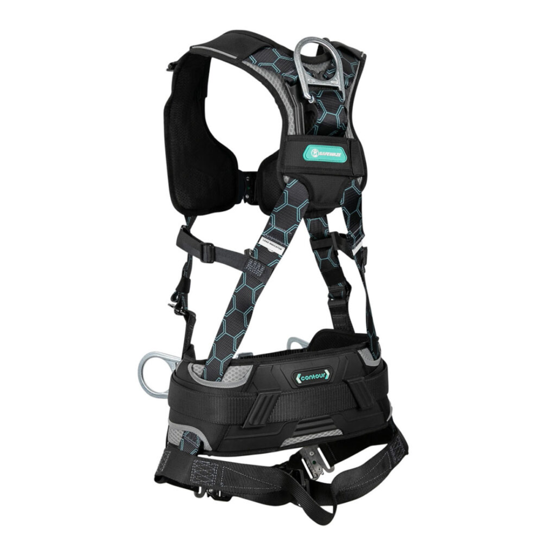 Contour Construction Harness: 3D, QC Chest/Legs | Safewaze
