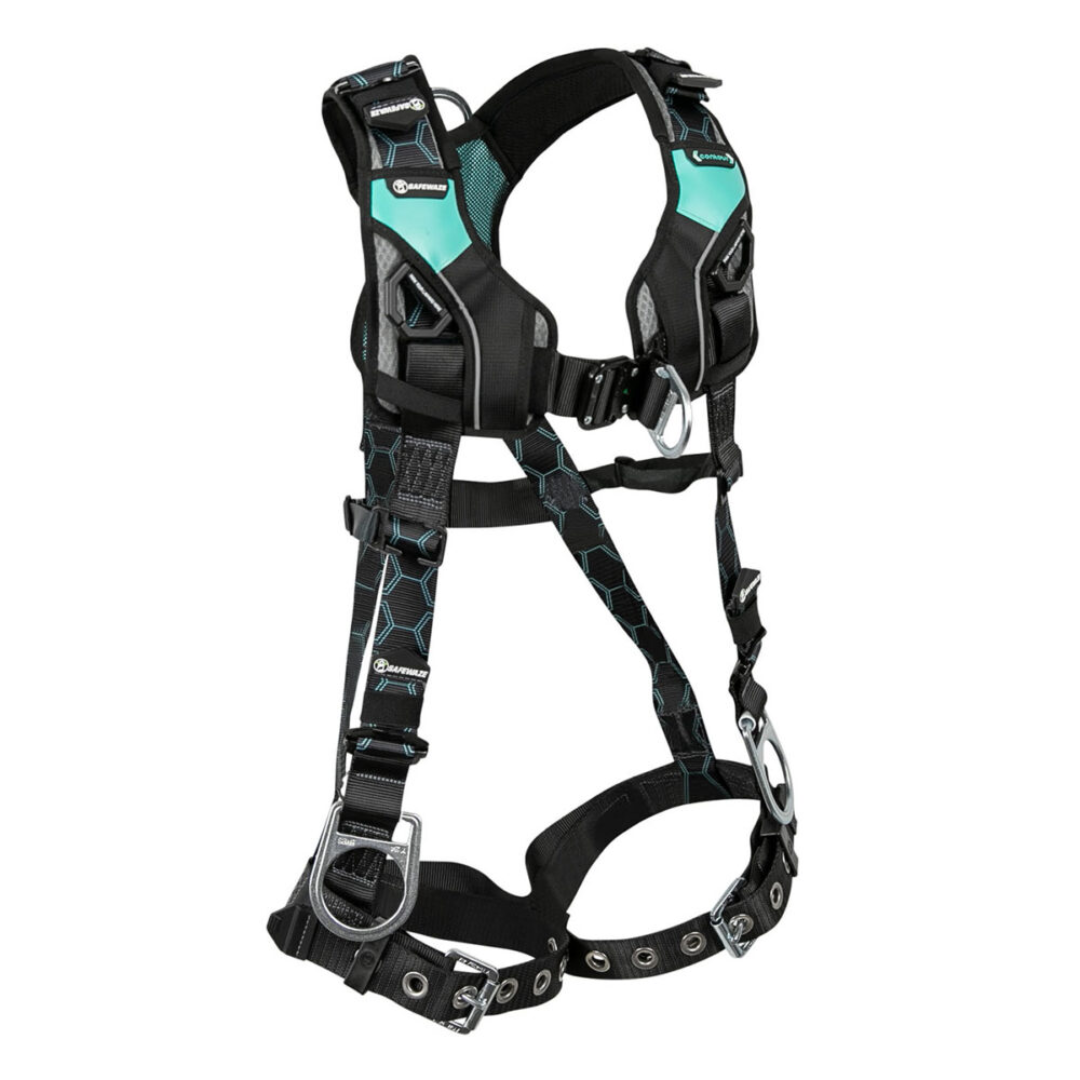 Contour Full Body Harness: 3D, QC Chest, FD, TB Legs | Safewaze
