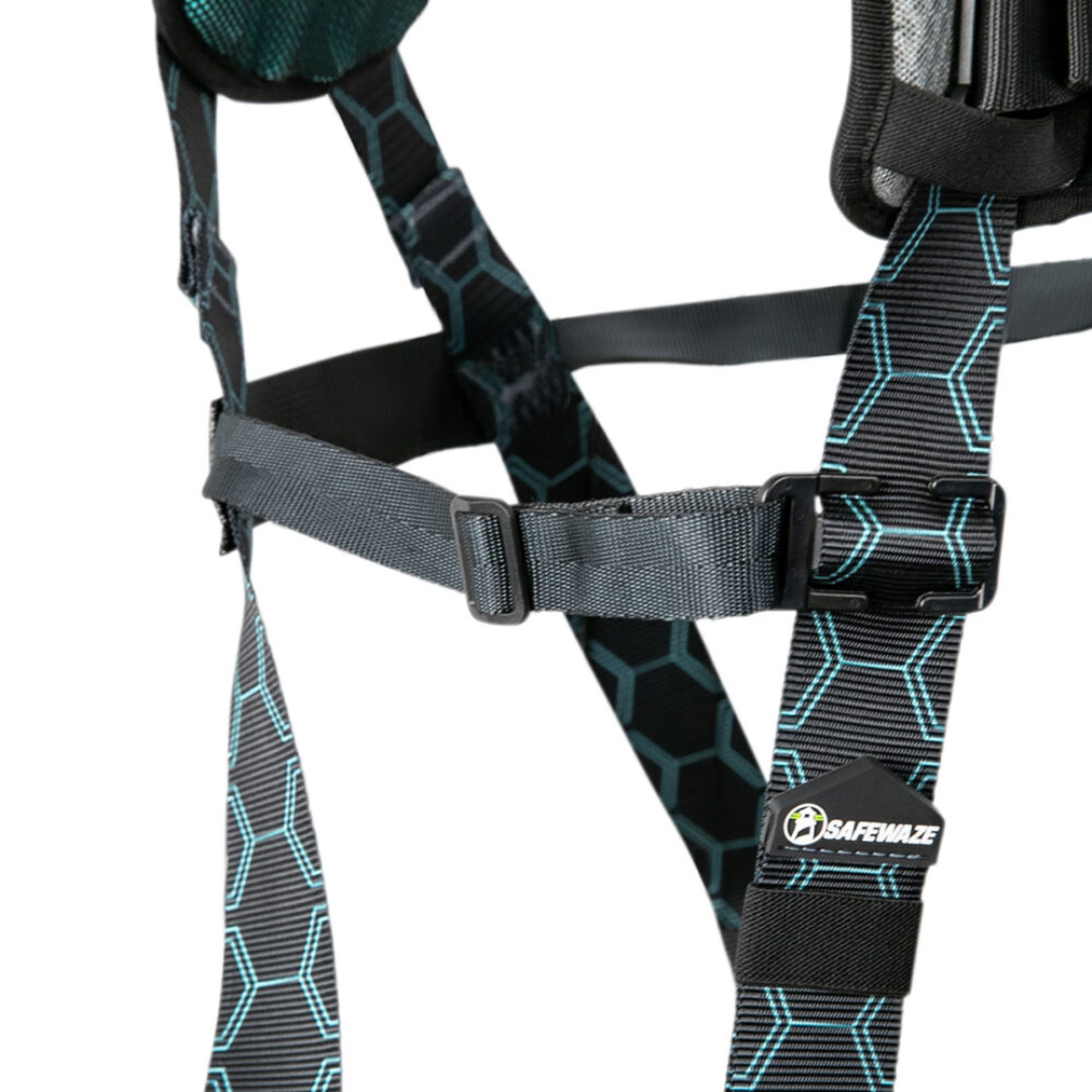 Contour Full Body Harness: 3D, QC Chest, FD, TB Legs | Safewaze