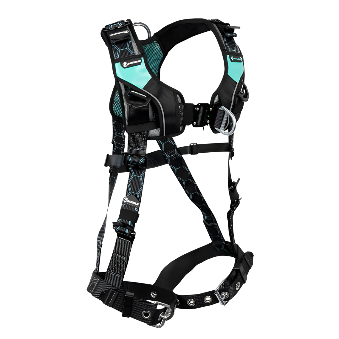 Contour Full Body Harness: 1D, QC Chest, FD, TB Legs | Safewaze