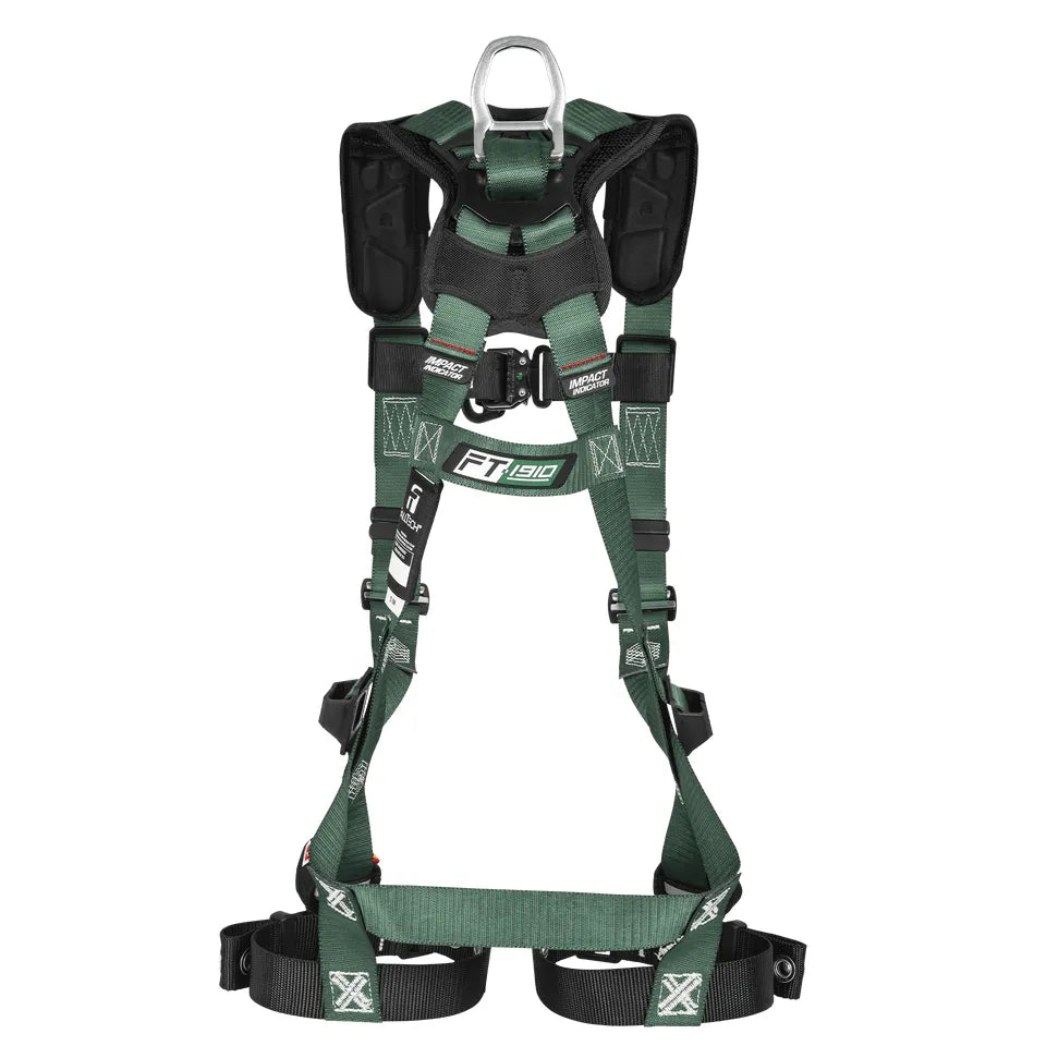 FT-1910 2D Climbing Non-Belted Full Body Harness, Tongue Buckle Leg Adjustment