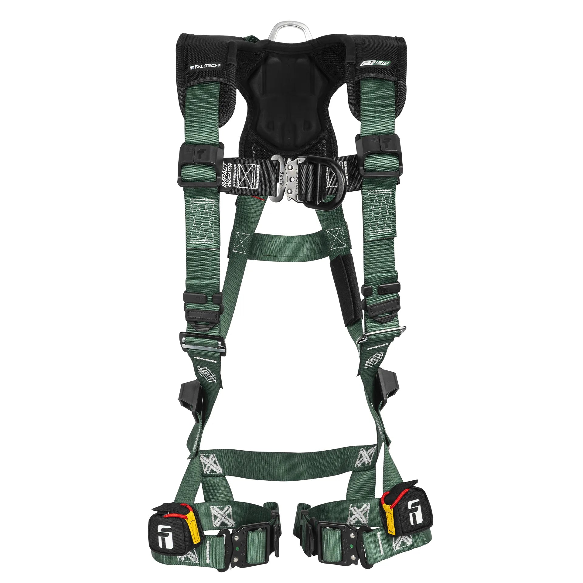 FT-1910 2D Climbing Non-Belted Full Body Harness, Quick-Connect Leg Adjustment