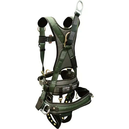 22850BTTS-GM Full Body Climbing Harness (Waist, Hips, Shoulders, and Back Dring)
