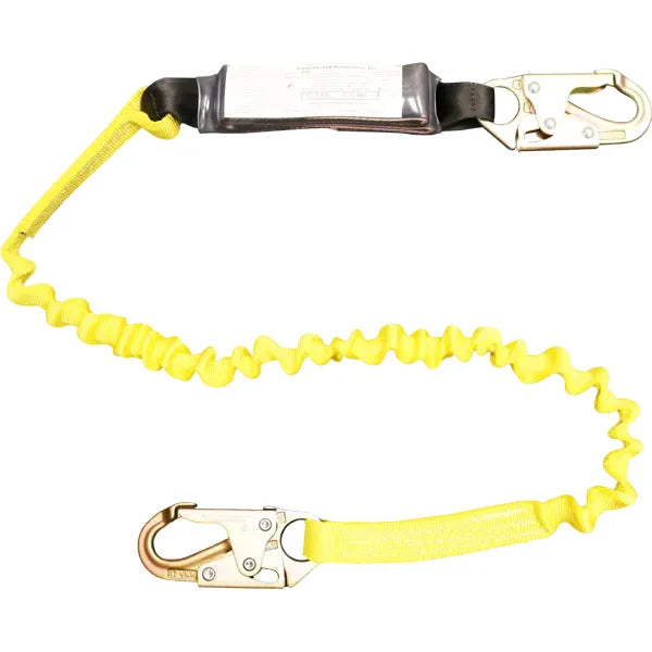 450AS - 6 ft Stretch Style Shock Absorbing Web Lanyard