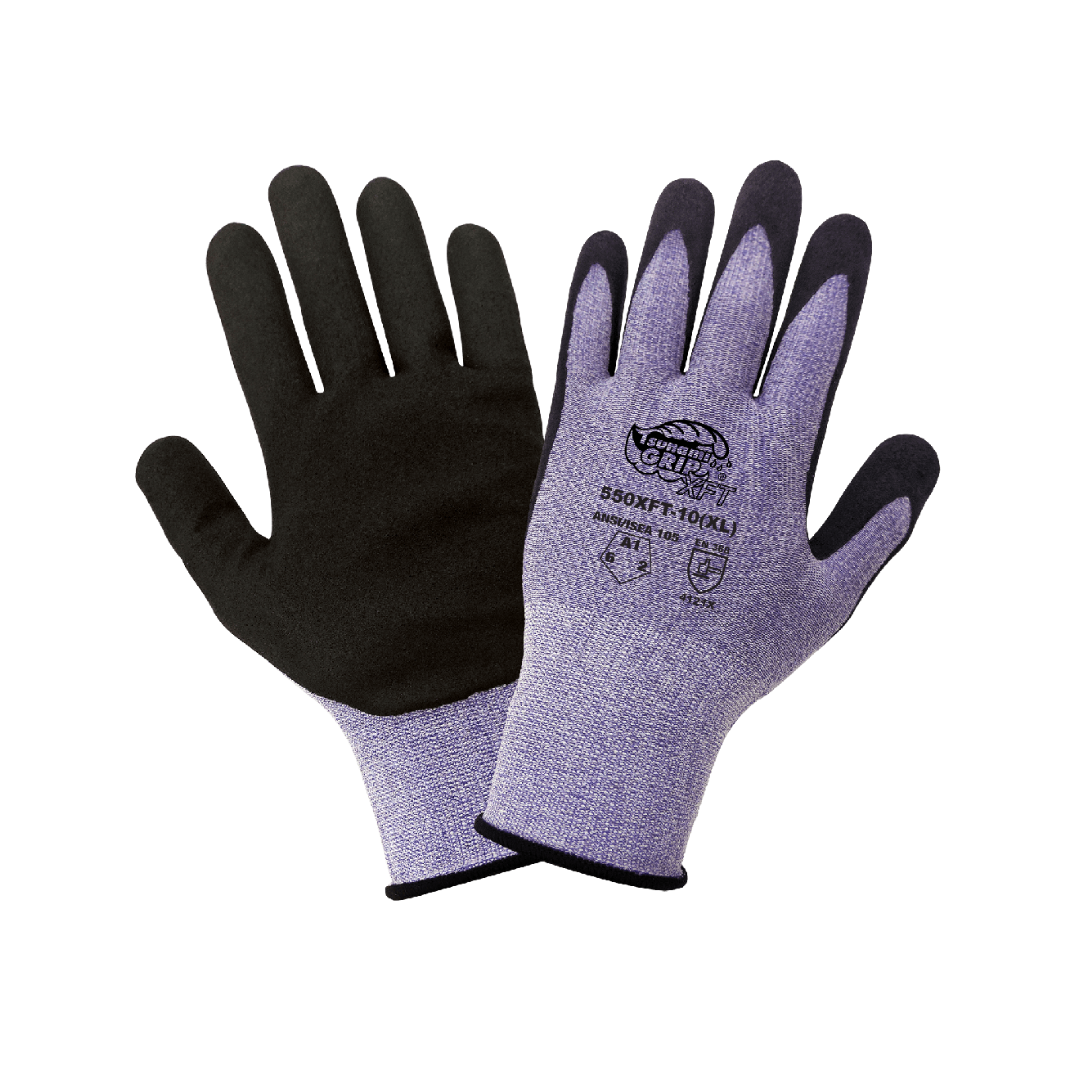 Tsunami Grip XFT Xtreme Foam Technology Coated Anti-Static/Electrostatic Compliant Gloves - 550XFT