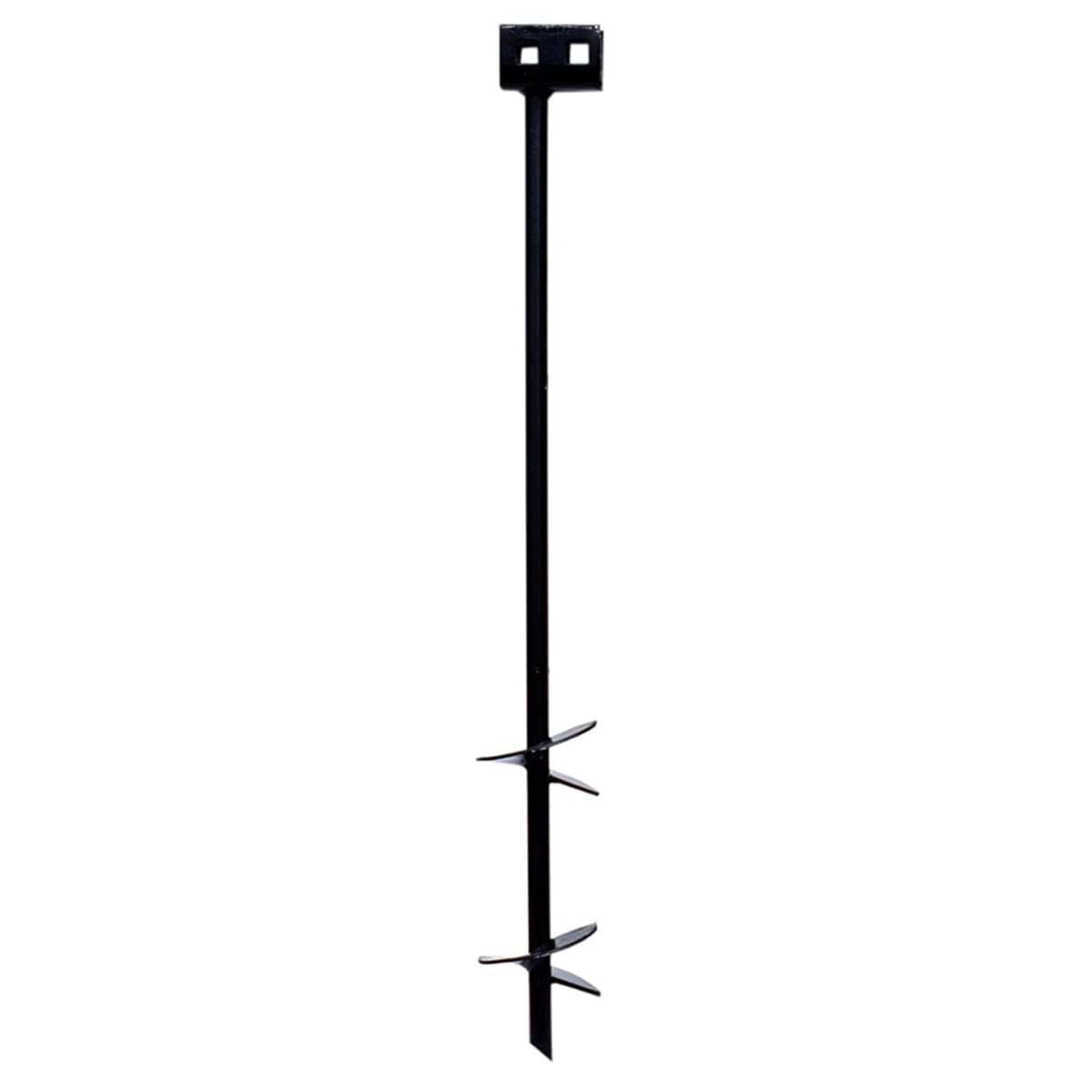 Iron Root Double Head Manufactured Home Earth Anchors B Model MI2H3/4 with 3/4 in. rod, 48 in. long, 6 in. helix, Class 4A