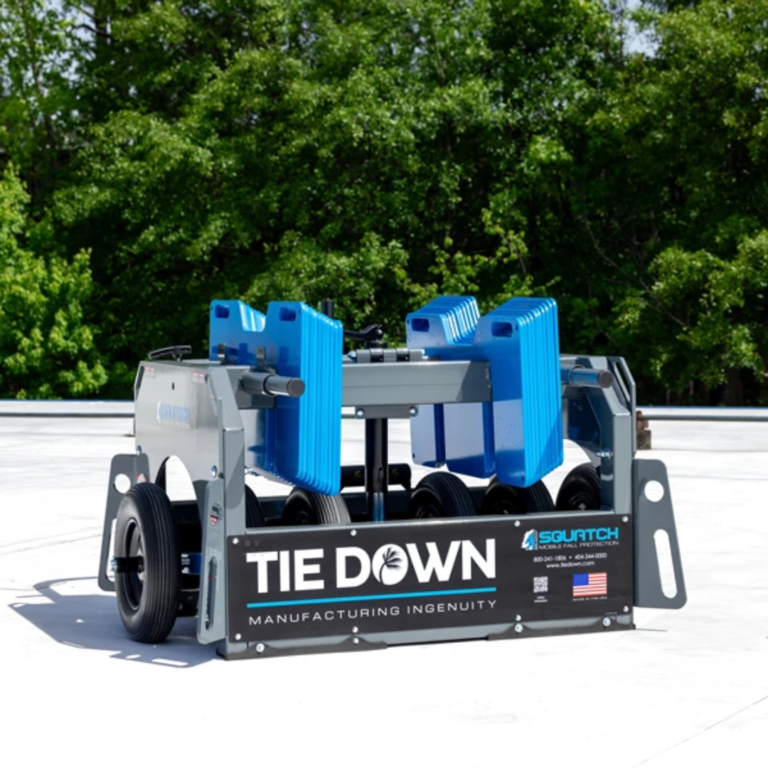 Tie Down 61010 Squatch Non-Penetrating Mobile Fall Protection System Supports 4 Workers