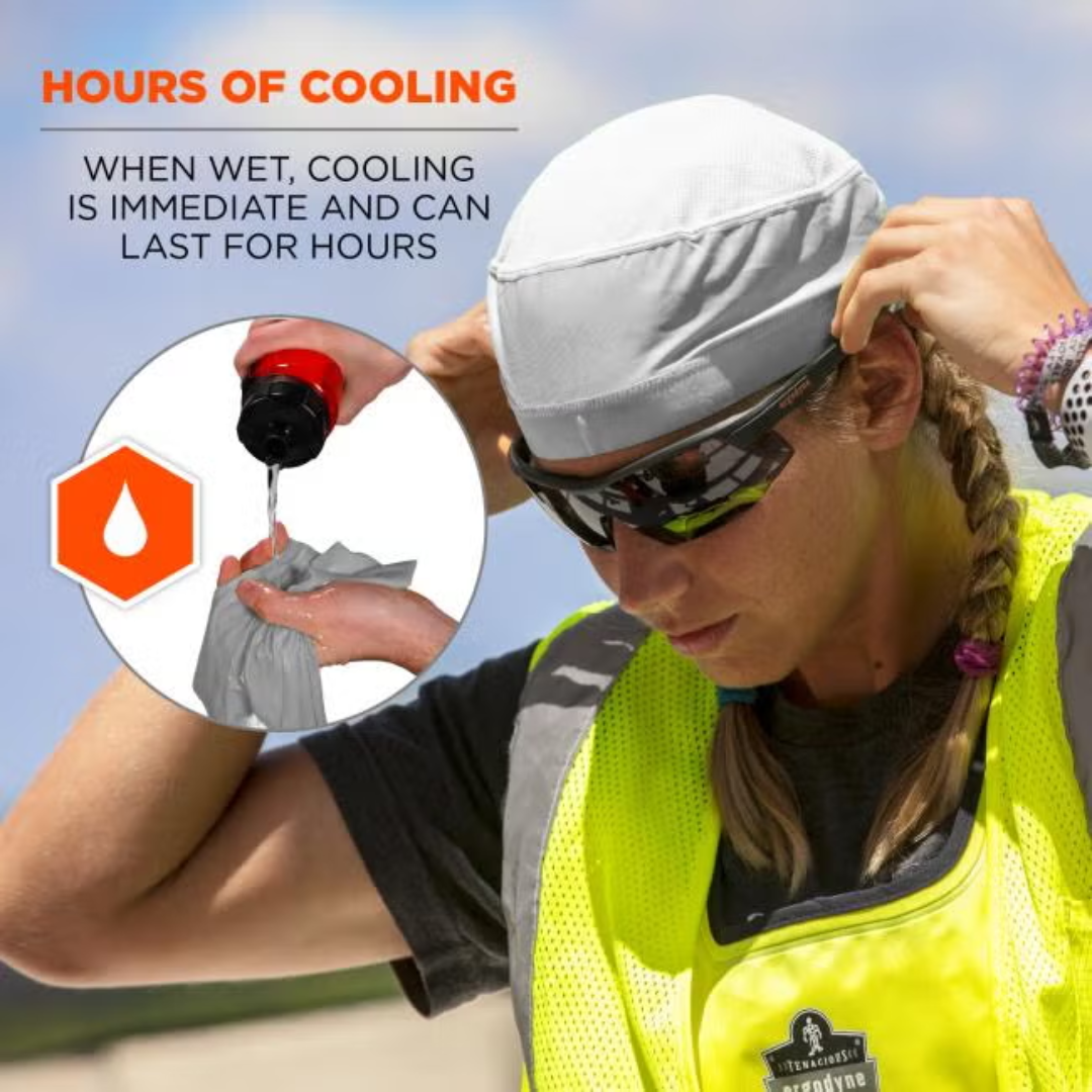 Chill-Its 6632 Cooling Skull Cap - Performance Knit