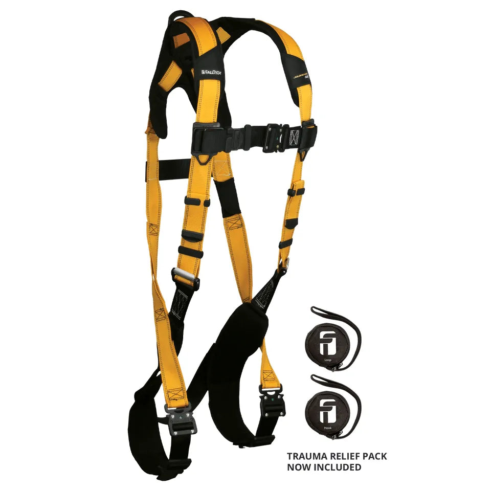 FallTech Journeyman Flex® Aluminum 1D Standard Non-belted Full Body Harness