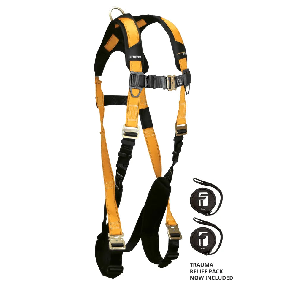 FallTech Journeyman Flex® Steel 1D Standard Non-belted Full Body Harness